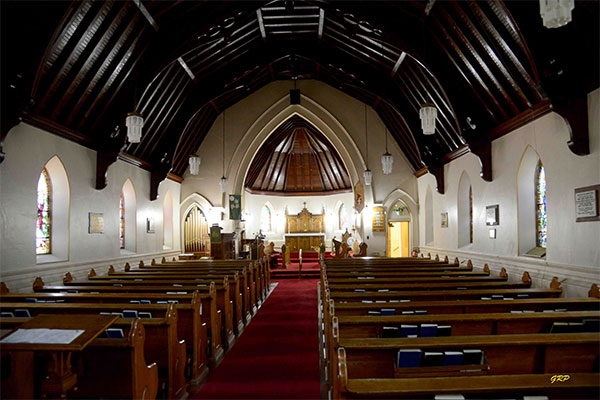 Interior of St. Mary's la Prairie Anglican Church