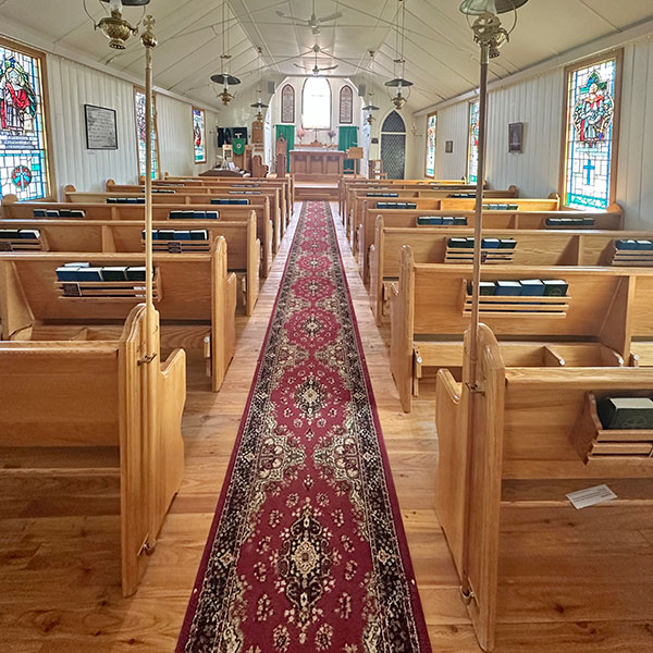 Interior of St. Paul&rsquo;s Anglican Church