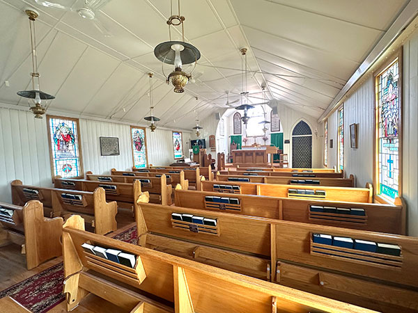 Interior of St. Paul&rsquo;s Anglican Church