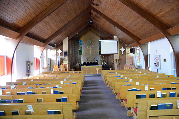 Interior of St. Saviour’s Anglican Church