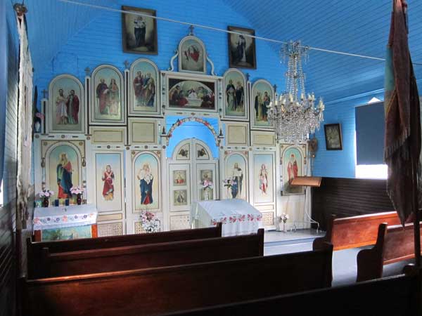 Interior of Sts. Peter and Paul Ukrainian Catholic Church