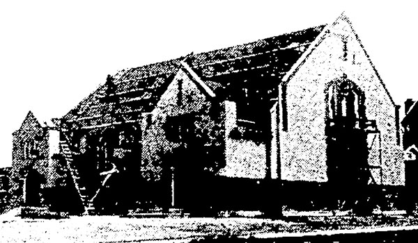 Tabernacle Baptist Church under construction