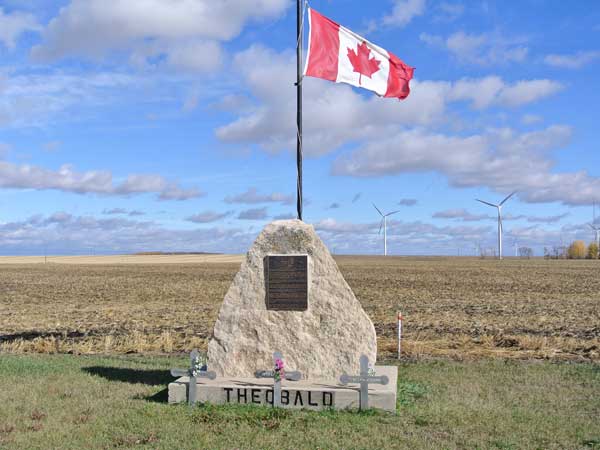 Historic Sites of Manitoba: Theobald School No. 1415 (Municipality