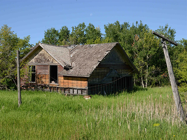 Former Canadian Pacific Railway station at Tilston
