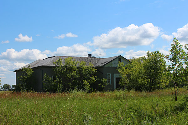 The former Tilston School building