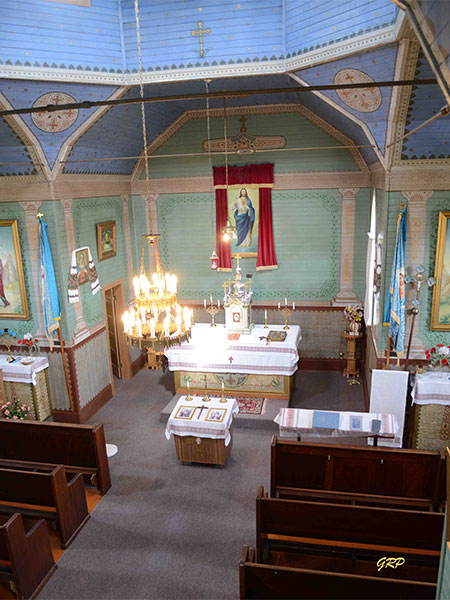Interior of the Sacred Heart of Jesus Ukrainian Catholic Church