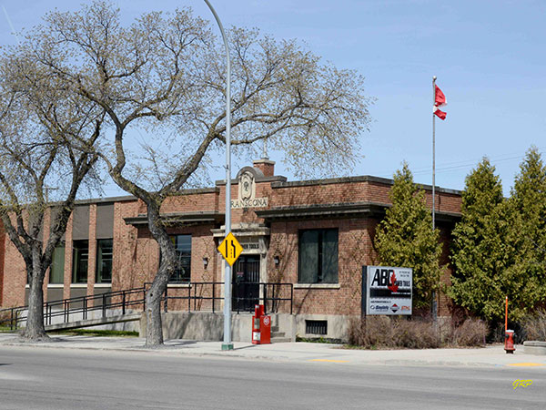 Former Dominion Post Office Building in the Transcona area of Winnipeg