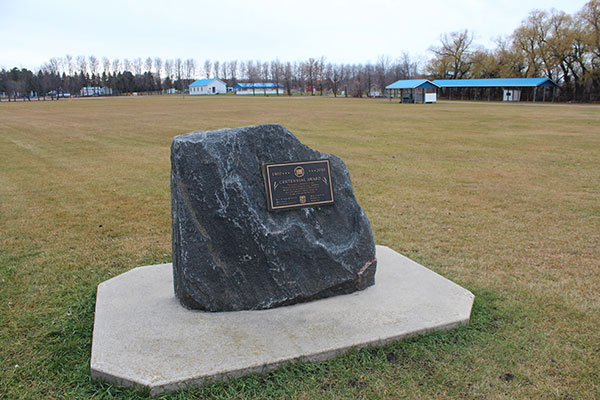 Treherne Agricultural Society centennial monument