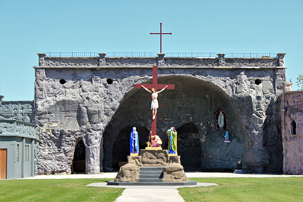 Grotto at the Ukrainian Catholic Church of the Immaculate Conception