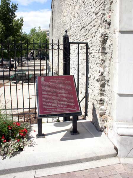 Union Bank Building commemorative plaque