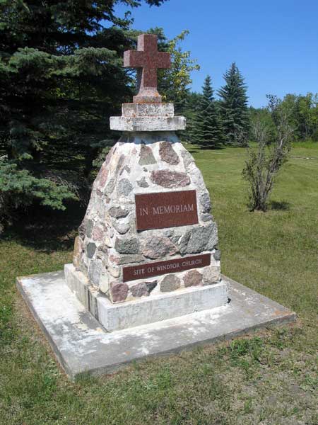 Windsor Presbyterian commemorative monument