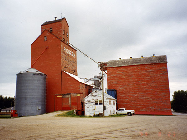 Pioneer Grain elevator at Winkler