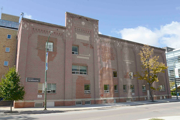 The former Winnipeg General Hospital Powerhouse