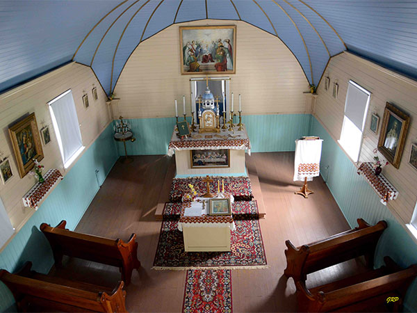 Interior of Holy Ghost Ukrainian Catholic Church at the St. Joseph Museum